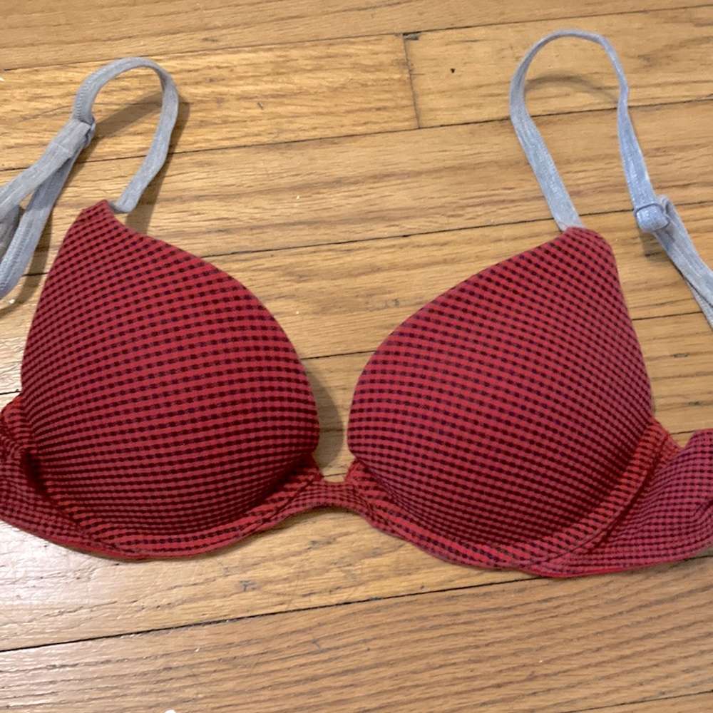 VS incredible cotton plunge push-up bra